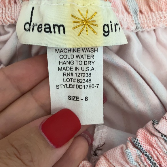 Dream Girl Pink Dress Girl-Elastic waistbands - Picture 3 of 3